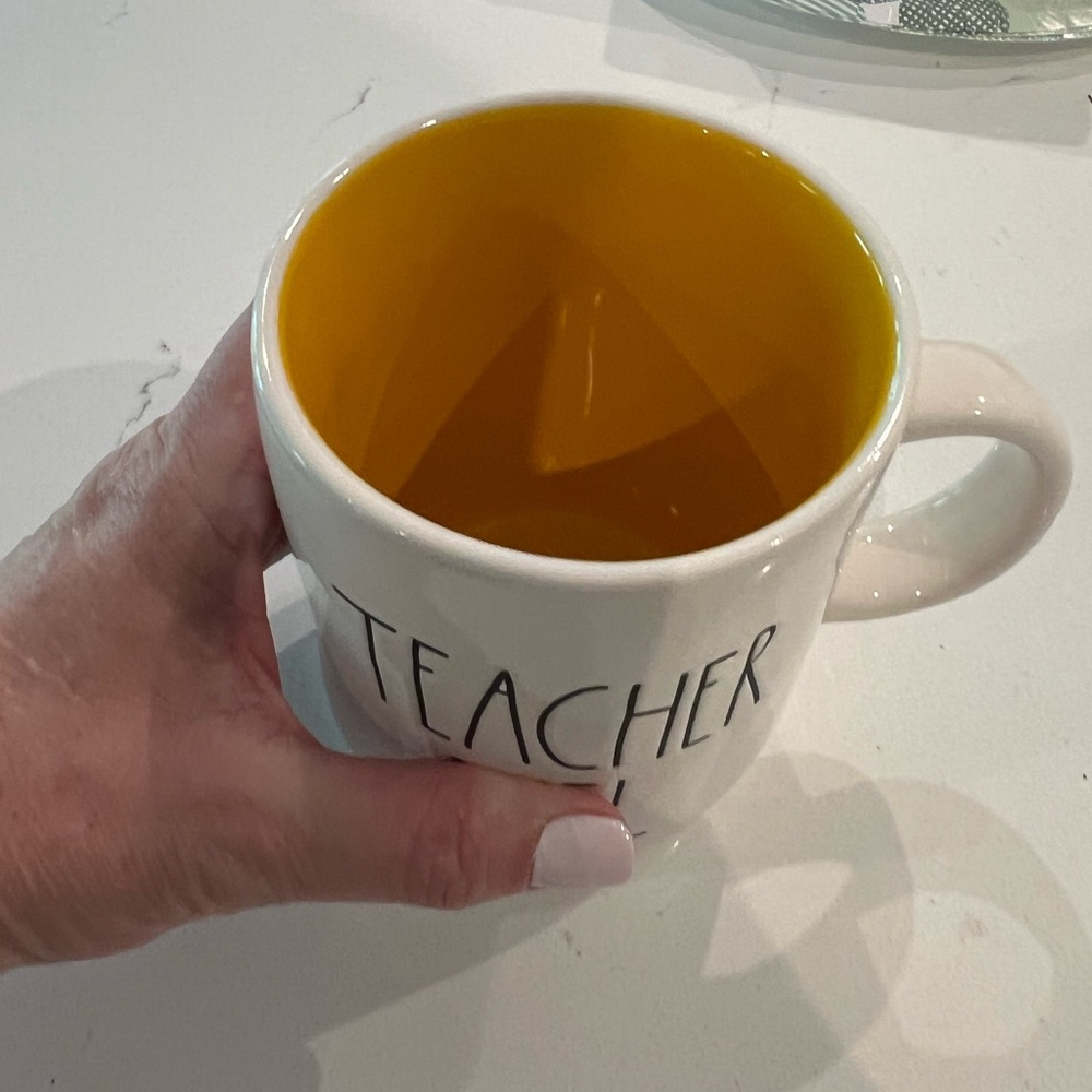 Rae Dunn by Magenta Teacher Fuel Mug Like New - Picture 4 of 6